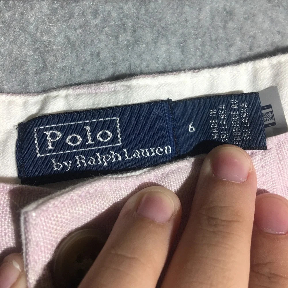 Womens NWT Polo by Ralph Lauren Pants Linen Wide Leg Lagenlook Spring Summer - Picture 5 of 7